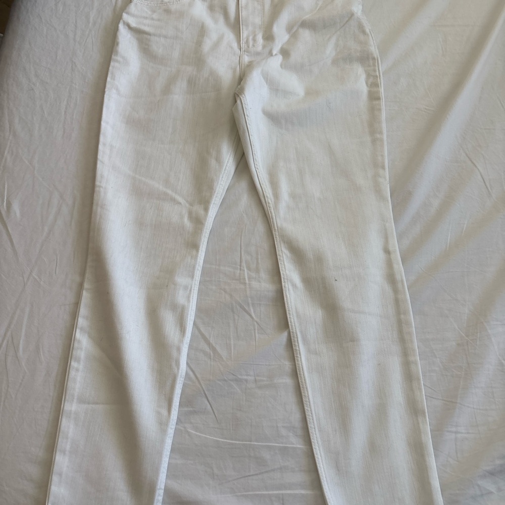 Wrangler High Rise Unforgettable Skinny White Jeans NWT